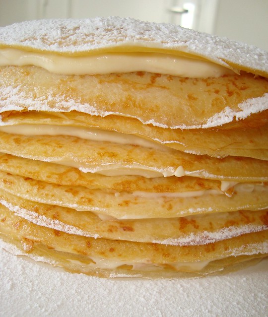 Mille Feuille Crêpes Cake