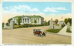 Main Entrance Duke, ca. 1925