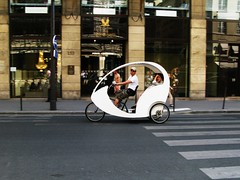 Paris Bike Culture - Bike Taxi