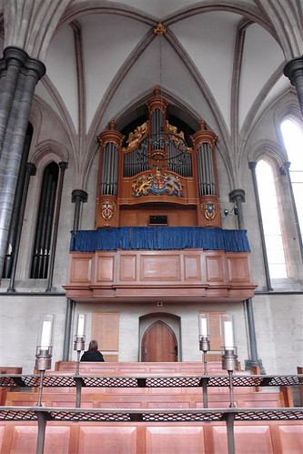El órgano de la iglesia del Temple