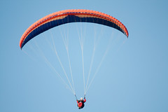 Paragliding from mt. Carmel