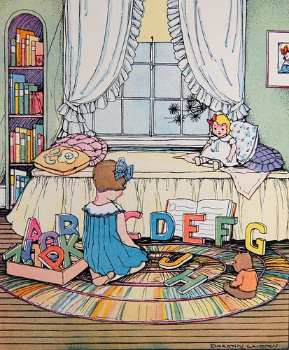 Dorothy Whidden alphabet illustration