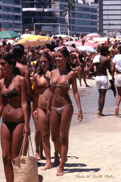 Copacabana Beach Babes Rio Brazil Feb 1978 A Photo On Flickriver