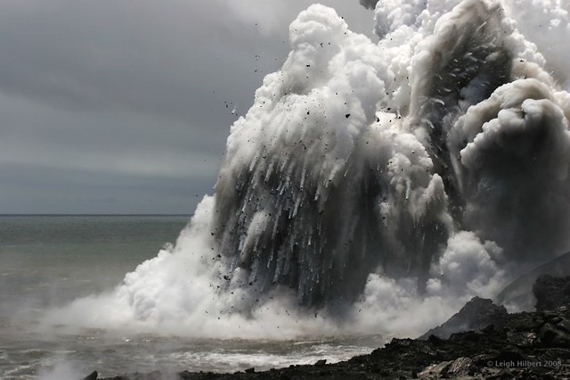 When Molten Lava Ejects From Underwater