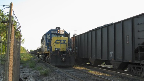 Southbound CSX Transportation Co light engine movement. Hawthorne Junction. Chicago / Cicero Illinois. September 2008. by Eddie from Chicago