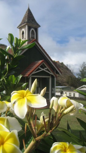 Church in Kahakuloa Village, Maui