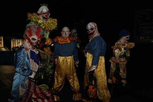 Scary Clowns at PDC2008 Party at Universal Studios by D.Begley