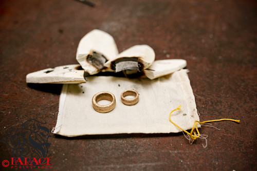 Homemade Wedding Rings