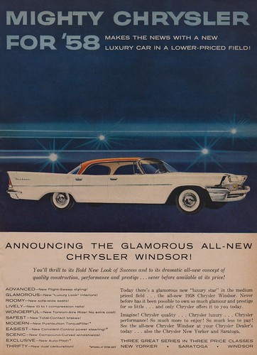 Mighty Chrysler for '58