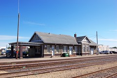 Railroad Station, Chicago, St. Paul, Minneapolis & Omaha Railway