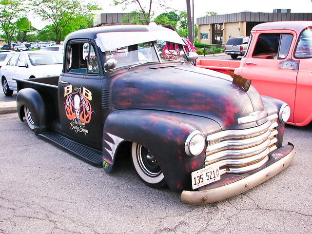 Awesome Rat Rod Chevy Pick Up by mcderns