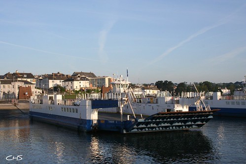 Tamar II, one of the three River Tamar ferries that cross from Torpoint to Plymouth by Stocker Images