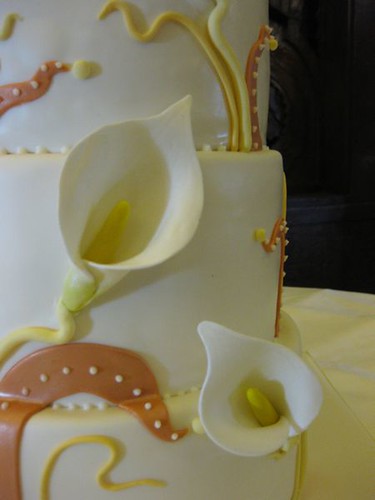 Calla Lily Wedding Cake To see more photos you can check out my blog 