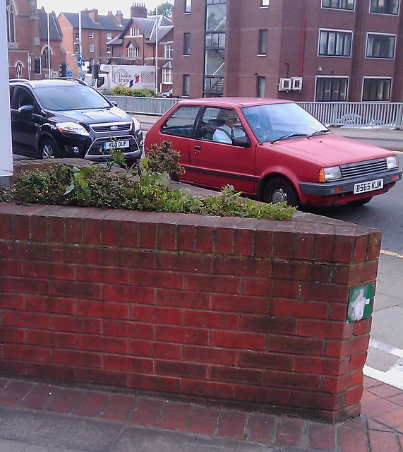Nissan Micra K10 Early K10 Micra spotted in Reading Not seen a Micra this