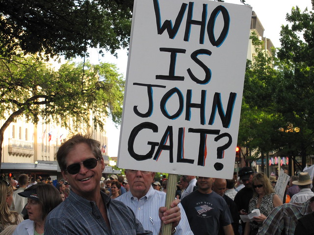 Tea Party Sign John Galt