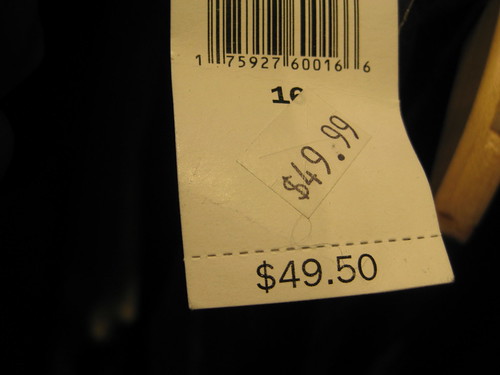 Does "sale" mean lower prices or does it mean "get outta here"?