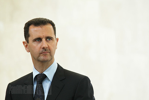 Syrian President Bashar Al-Assad in Yerevan