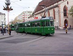 Basel, Bale, Switzerland Trams