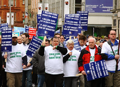ICTU protest, Dublin 21-Feb-09