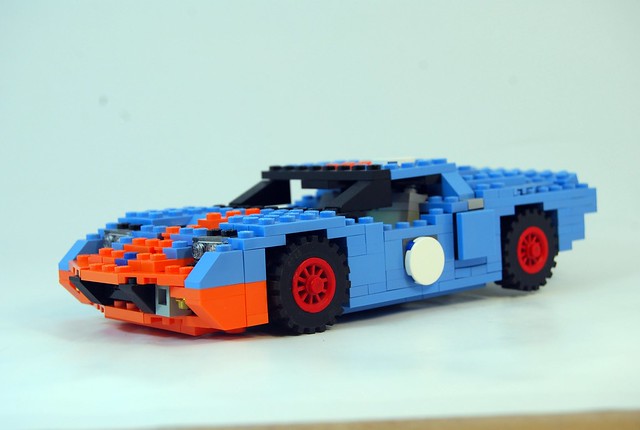 A revised version of my Gulf Racing Livery Ford GT40 Racer