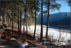 Winter at Syringa Creek Provincial Park