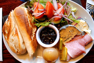 A Ploughman's Lunch At The Bull In Barkham