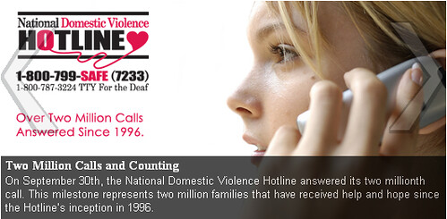 National Domestic Violence Hotline 1-800-799-7233