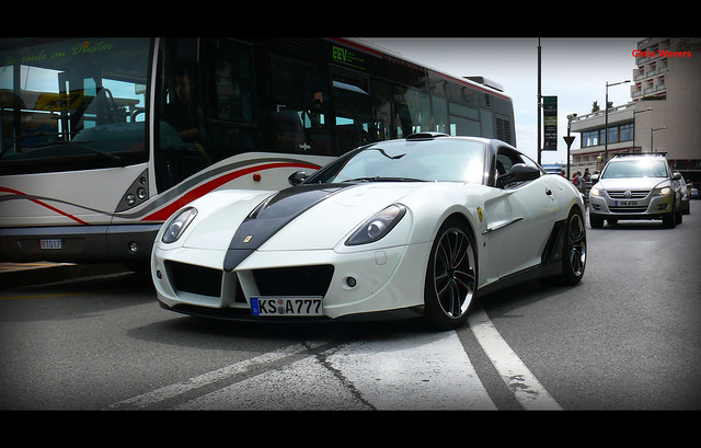 The Mansory Ferrari 599 GTB Fiorano Stallone is powered by a supercharged