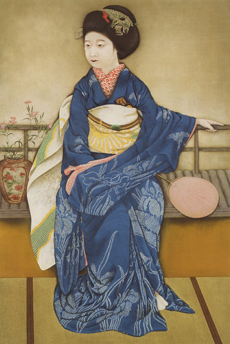 速水御舟「京の舞妓」（1920）