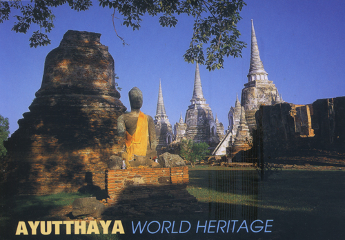 Ayutthaya-Historical-Park,-Thailand-UNESCO
