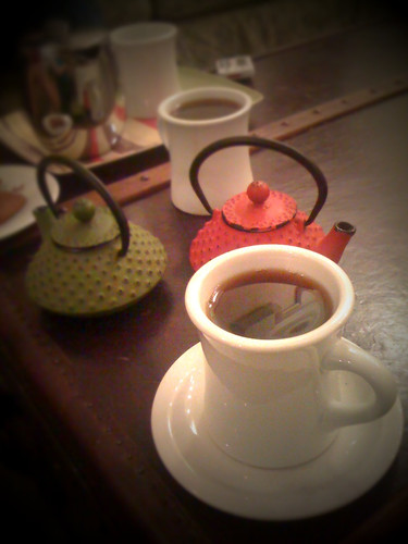 Tea and coffee