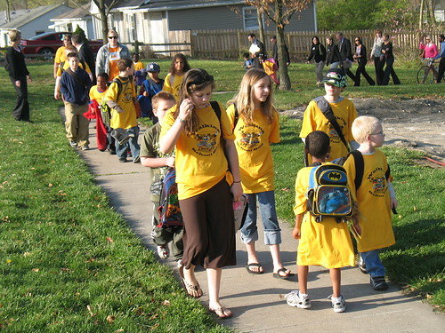 Columbia's Walking School Bus Program