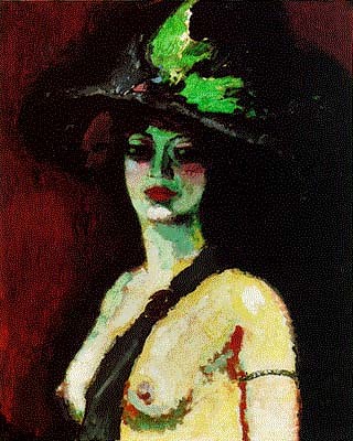 Dongen, Kees Van (1877-1968) - 1906 Woman With Large Hat