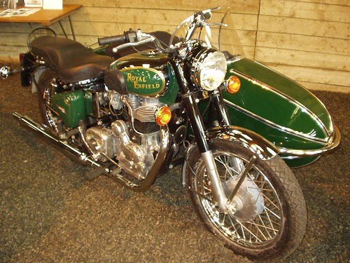Royal Enfield Bullet with Chair