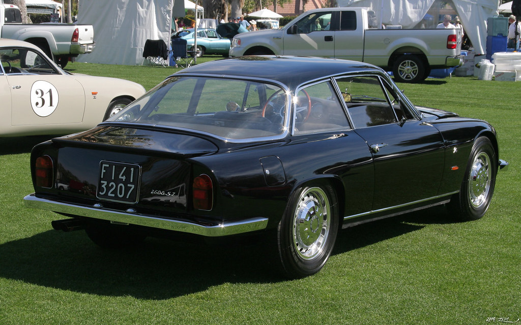 1966 Alfa Romeo 2600 SZ black rvr