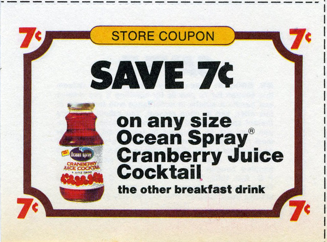 Ocean Spray Cranberry Juice coupon Flickr Photo Sharing!
