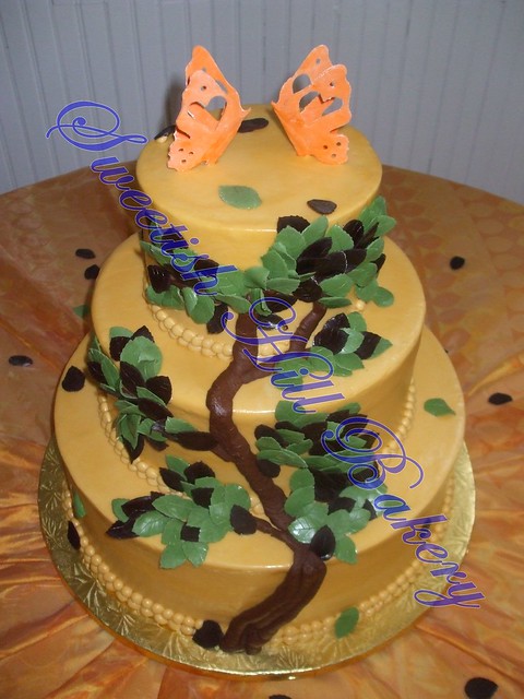 Oak Tree Wedding Cake