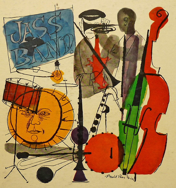 Jass Band by David Stone Martin