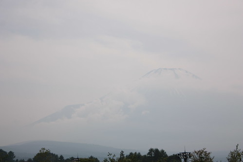 山中湖-富士山