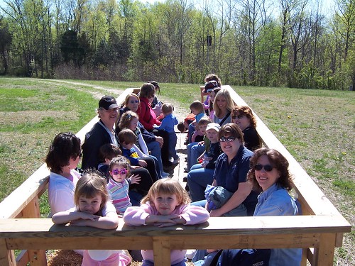 Kid-friendly is our middle name! We'll be doing hay wagon rides during the festival.