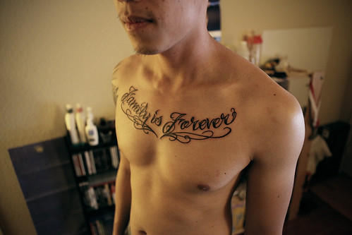word forever tattoo