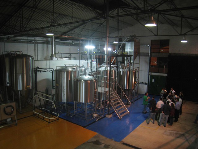 Brewery tour