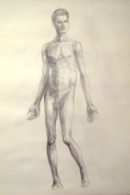 Standing Man Drawing