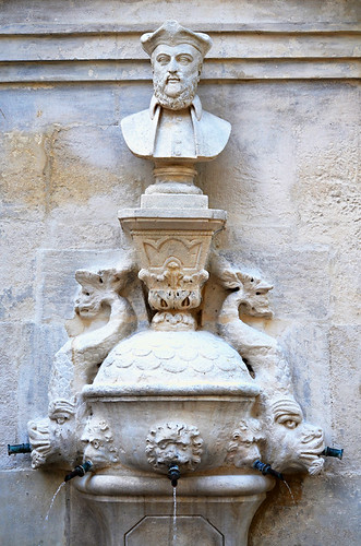 Nostradamus Fountain, Saint Remy de Provence, France