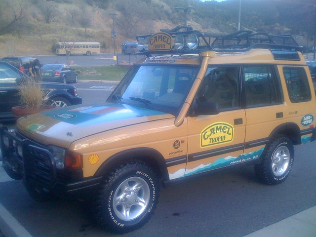 Land Rover Discovery from the 1997 Camel Trophy in Mongolia