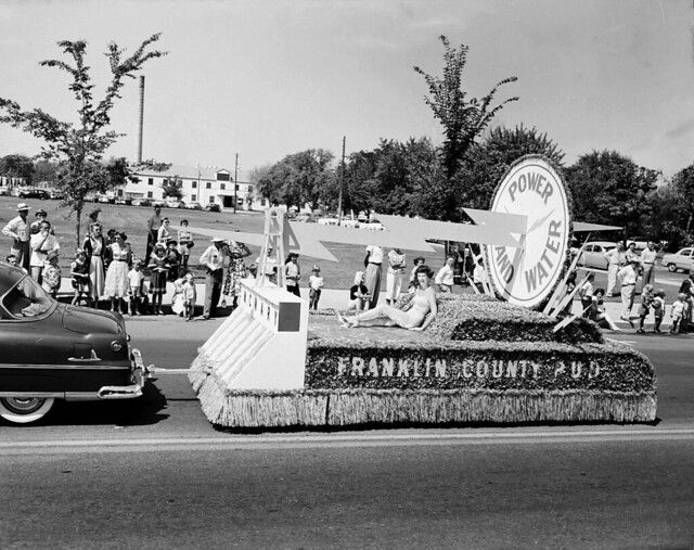 Atomic Frontier Days, Franklin County Power and Water Float, 1954