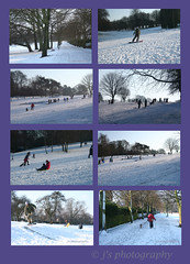 0209 Snow in Woodthorpe Park Nottingham
