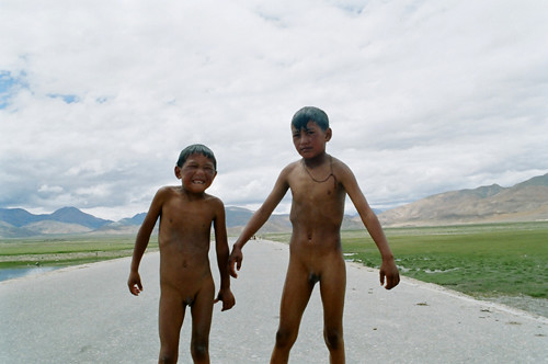 naked kids Tibet 2005
