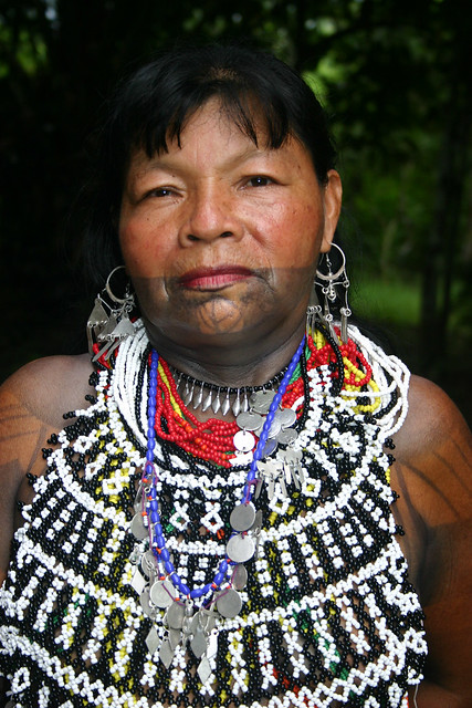 Embera Wounaan Indian In Sambú Panama Flickr Photo