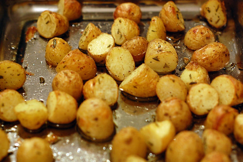 Roasted Pearl Potatoes